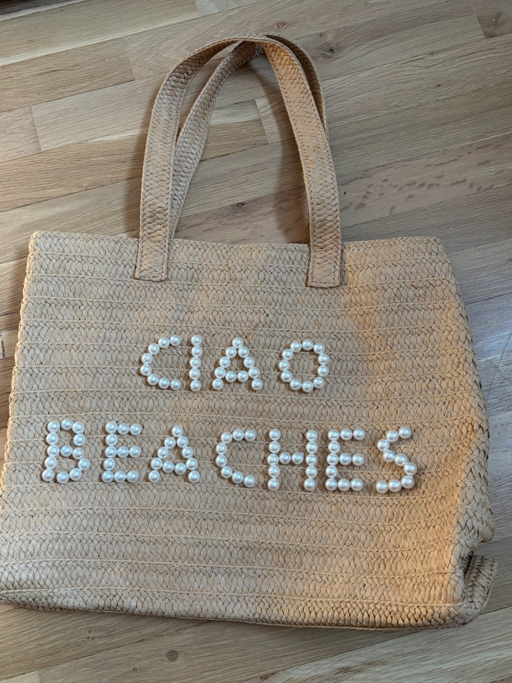 'CIAO BEACHES' Pearl Tote Bag